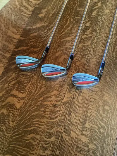 Tommy Armour Pro Spin Forged Wedges—Set of 3 Clubs LH, View more