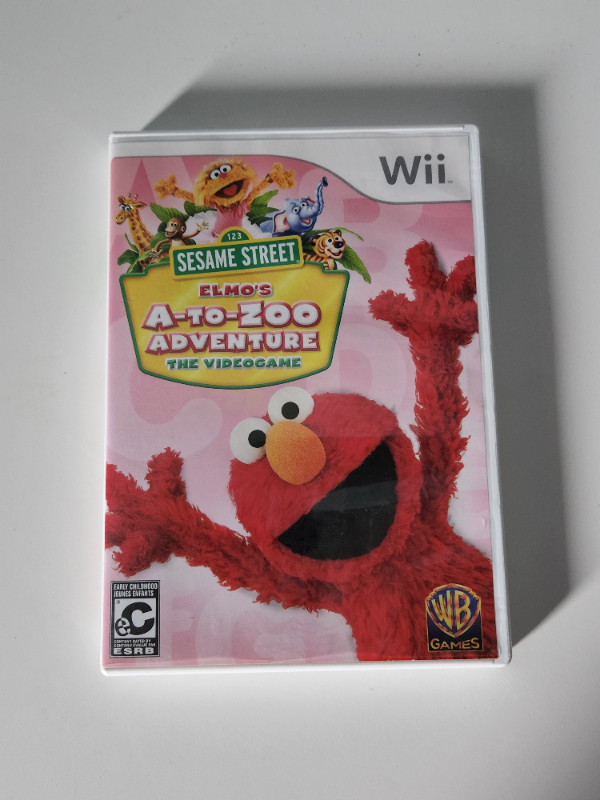 Sesame Street Elmo's A-To-Zoo Adventure (Nintendo Wii) (Used) in Nintendo Wii in Kitchener / Waterloo