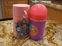 2 bouteilles isolantes (Thermos) pour enfant