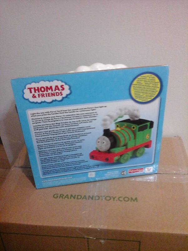 Fisher-Price Thomas & Friends,  Light up Percy locomotive, T3027 in Toys & Games in Mississauga / Peel Region - Image 3