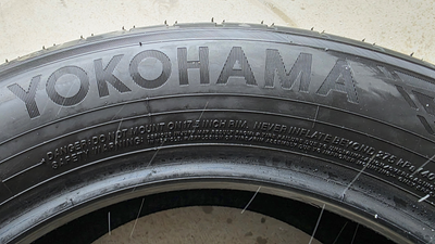 Only 400 KM on them. You can see the nubs still on the treads. DOT 1FD FCYL16. Retail for $230/ea