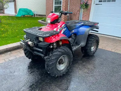 Selling an 2002 Polaris sportsman 500 I’ve only used it a few times over the past couple years, not...