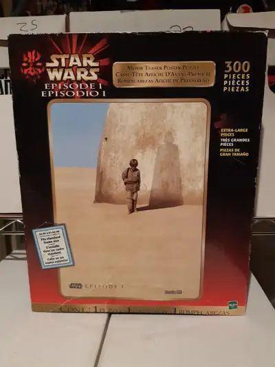 Star Wars Episode 1 Movie Teaser Poster 300 Piece Puzzle New, View more