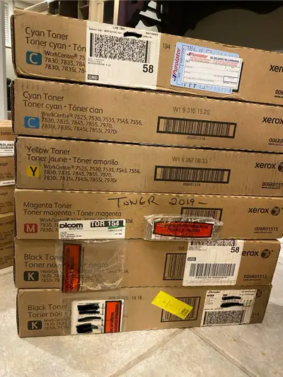 Xerox OEM printer Toners, Drums, Waste Cartridges, Fusers  - Pri, View more