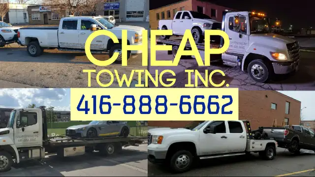 CHEAP TOWING MISSISSAUGA FLATBED TOW TRUCK BREAKDOWN TOW BOOST in Towing & Scrap Removal in Mississauga / Peel Region - Image 2