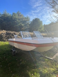 14ft bow rider with 70 Johnson 