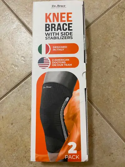 Dr. Brace Knee Brace with Side Stabilizers, View more
