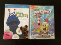 2 DVD pour jeunes enfants : Oüm et SpongeBob