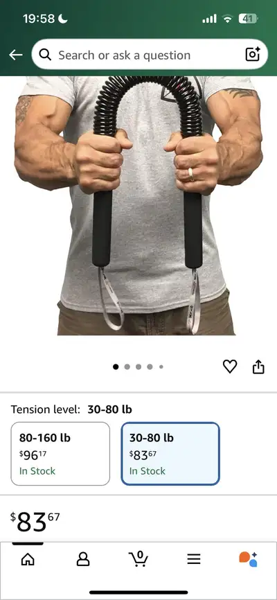 flex bar exercise weight, View more