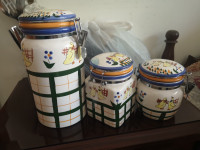 3-Piece Canister Set, Brand Happy Home,