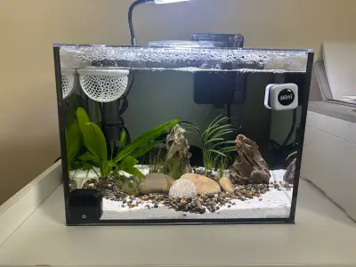 New in box 2.5 gallon nano aquarium , View more
