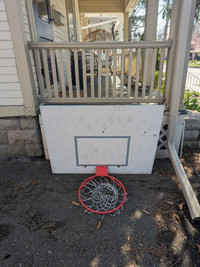 Basketball Rim Net and Backboard