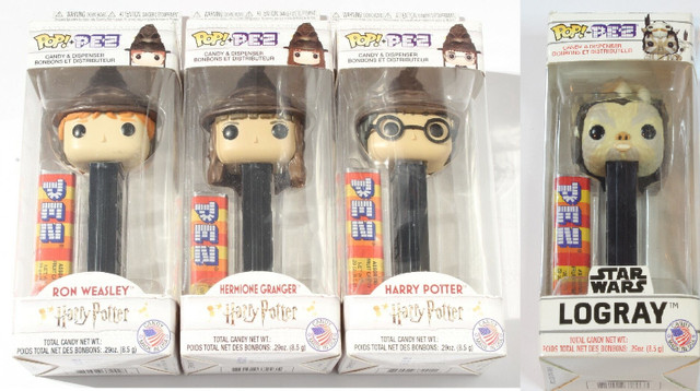 Funko Pop! Pez Dispenser Harry Potter + Ron + Hermione Granger + dans Jouets et jeux  à Ville de Montréal