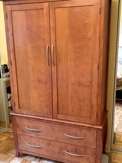 Ensemble de chambre à coucher en cerisier, View more
