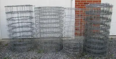 Wire fencing – used – various lengths- individually priced per length. $10 to $104. Rangemaster ‘Sta...