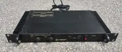 Crest 1001 power amplifier, View more