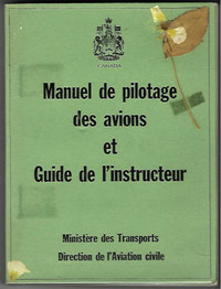 manuel de pilotage des avions et guide de l'instructeur CANADA m