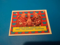 1987 WWF wrestling sticker #9 in very good condition 