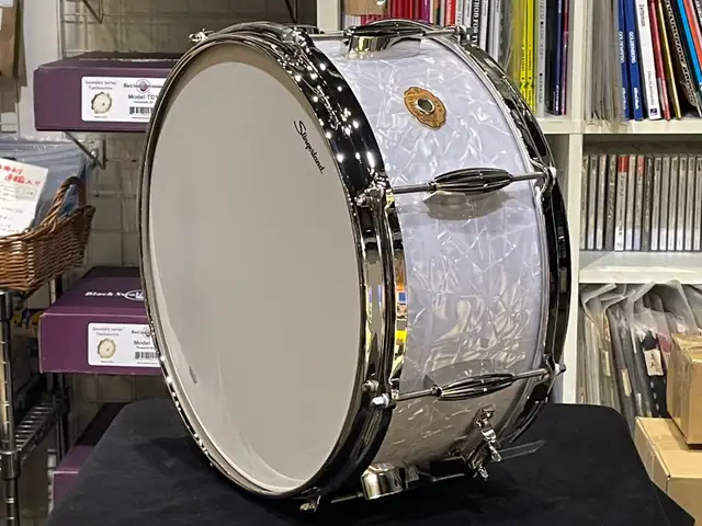 Slingerland Radio King Artist Snare Drum 2026..  "PRICE DROP" in Drums & Percussion in Oshawa / Durham Region - Image 5