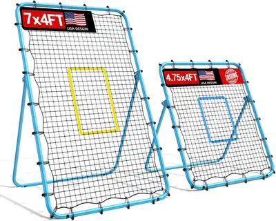 NEUF: Filet rebond volleyball réglable 2,1x1,2 m à 1,2 x 1,4 m, View more