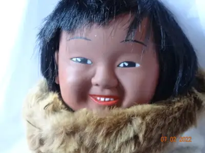 Special offering. KOWEEKA , a native doll representing native /northern part of Canada issued in 196...