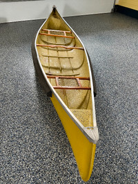 Fibreglass canoe