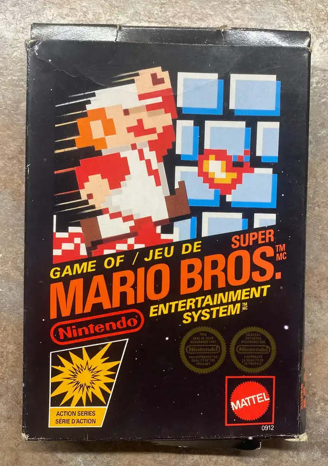 NES Mario Bros Game Box in Older Generation in Moncton - Image 2