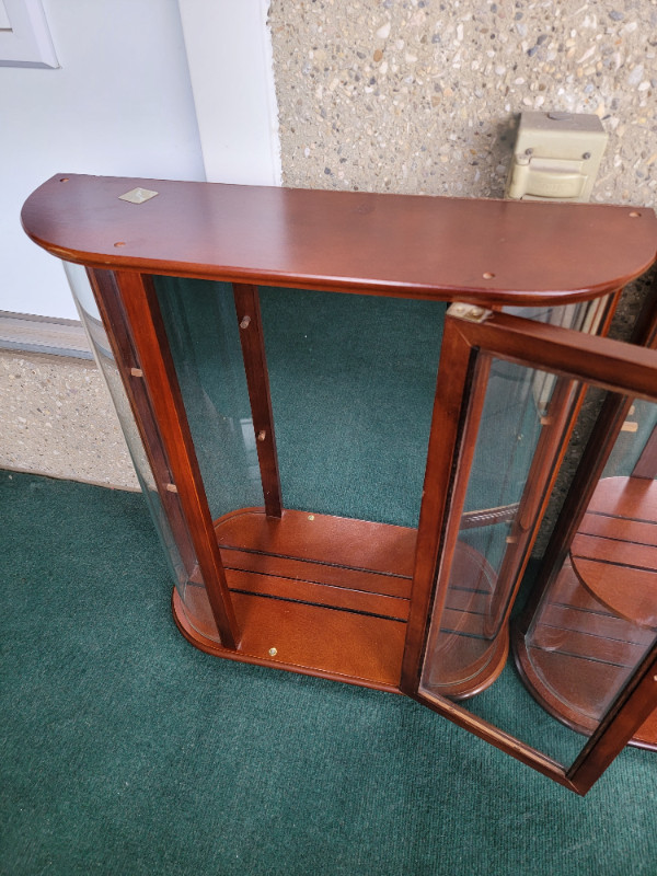 ⭐ 2 Bombay Wall Mirrored Glass Curio Display 25 EACH