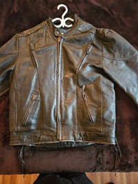 Real Leather Motorcycle Jacket