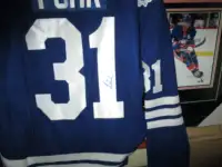 Grant Fuhr Signed Toronto Maple Leafs Jersey