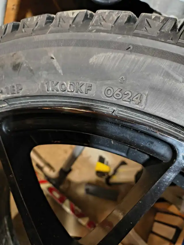 Winter rims wheels and snow tires 245 45 18 (like new) in Tires & Rims in Ottawa - Image 6