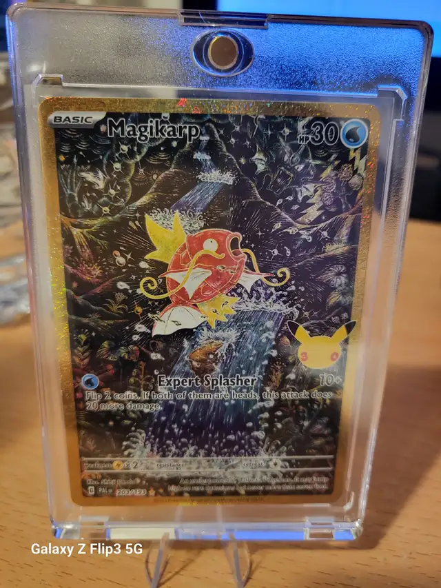 Magikarp Pokemon 30th Celebration plus free Pikachu