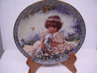 “Puppy Love” By Sandra Kuck Collector Plate