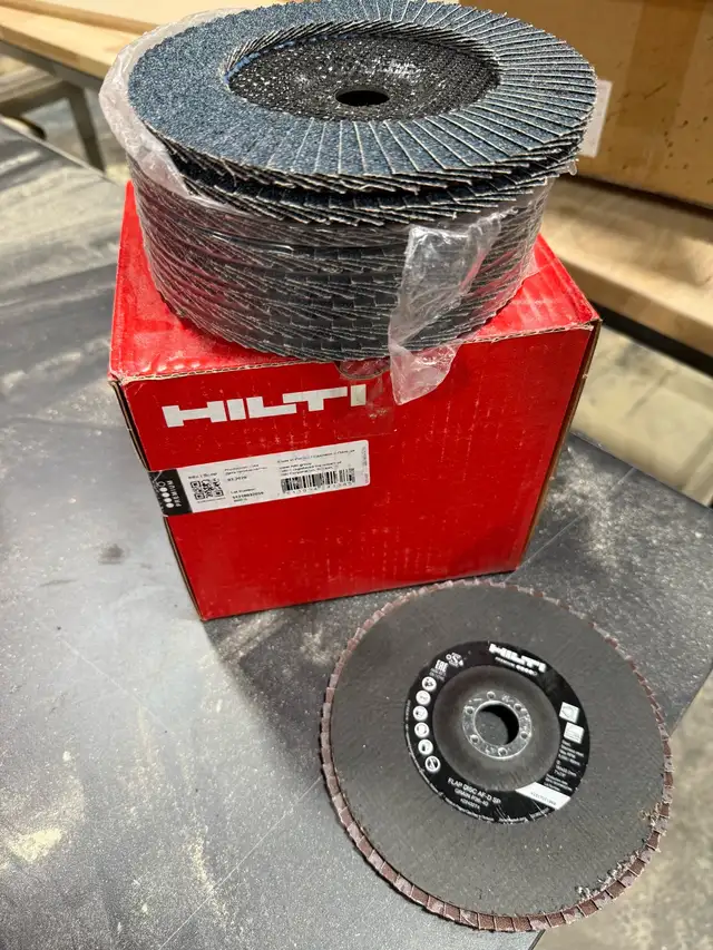Hilti 7" Flap Discs (77 total)603219808570593284