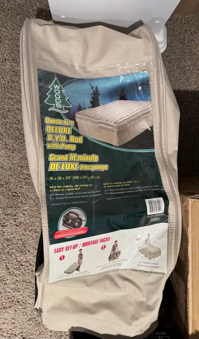 Queen Airbed with Frame, View more