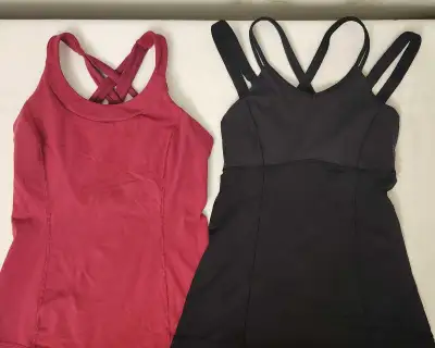 2 LULULEMON Sports Tops. Size 4-6 $30 for both, View more