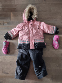 Habit d'hiver nano pour fille taille 3 ans