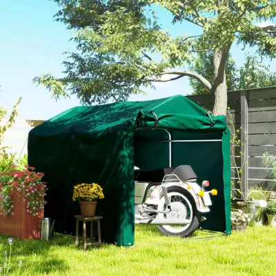 Outsunny Outdoor Storage Shed, UV Resistant Bike Tent , View more