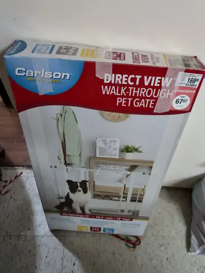 Brand new pet gate for sale , View more