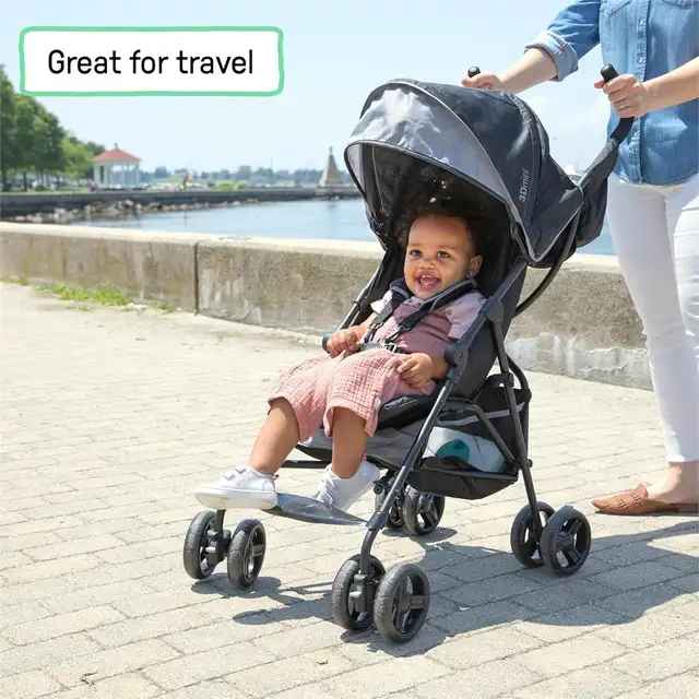 Summer Infant, 3D Mini Convenience Stroller Lightweight Stroller in Strollers, Carriers & Car Seats in City of Toronto - Image 3