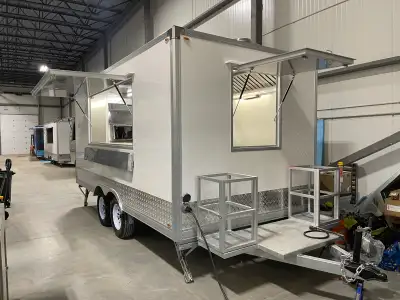 Local custom build food trailer. The trailer will have the electrical system, plumbing system, venti...