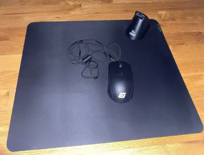 Gaming mouse, mousepad and bungee, View more