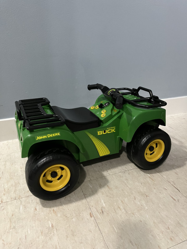 John Deere ride-on toy tractor in Toys & Games in London - Image 2