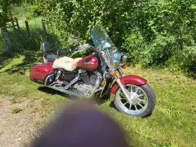 Excellent condition. Motorcycle has always been stored under cover. Phone 1-250-921-4904 (cell) or 1...