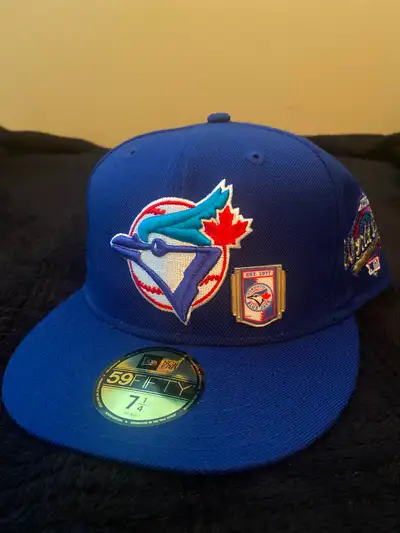 7 1/4 New Era Toronto Blue Jays Fitted Cap, View more