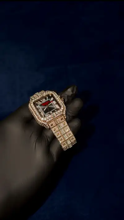 iced out watch , View more
