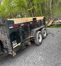 12x6 5 ton Dump Trailer 