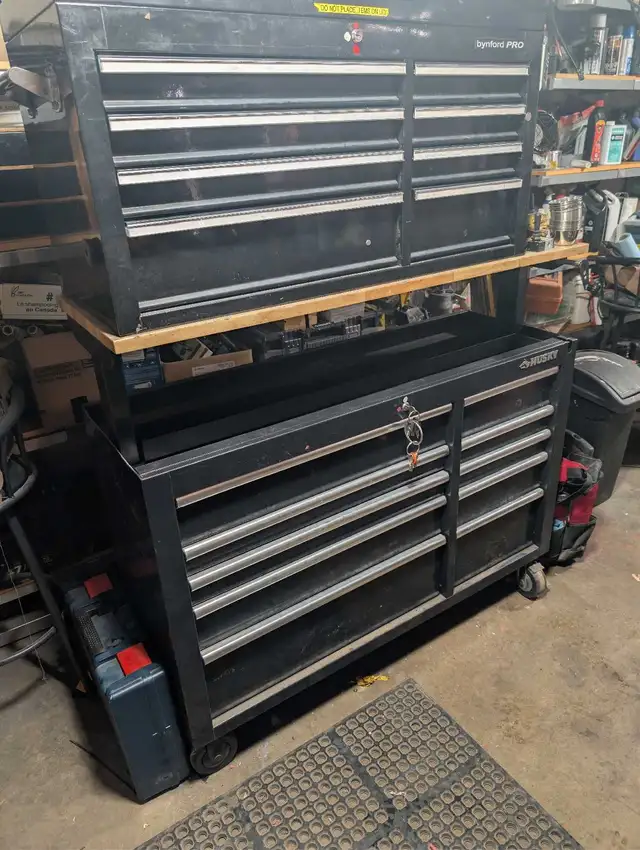 top and roll cab with tools