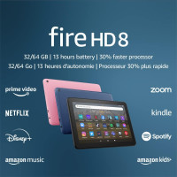 Amazon Fire HD 8 tablet, 32GB