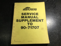 1974-1984 MerCruiser Engine & Drive Manual 4 6 Cyl V8 Ford GM
